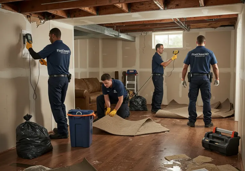 Flood DamageMaterial Assessment and Debris Removal process in Meadowbrook, VA